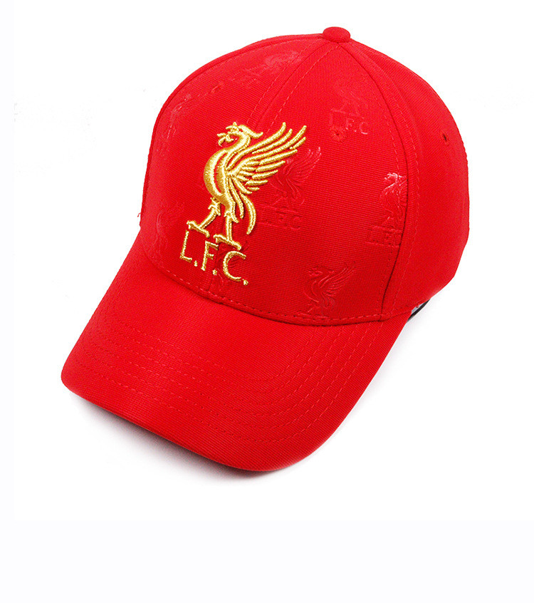 Кепка бейсболка Liverpool FC червона