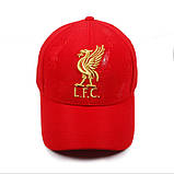 Кепка бейсболка Liverpool FC червона, фото 3