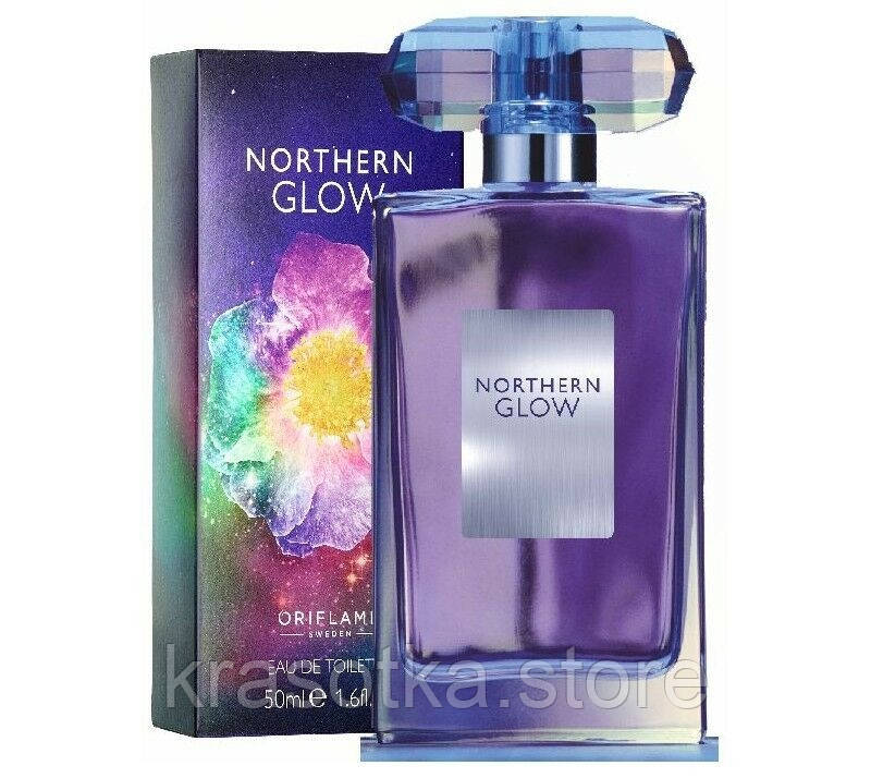 Акція! 33643 Oriflame Northern Glow. Оригінал! Туалетна вода Oriflame Норзен Глоу, 50 мл. Орифлейм 33643