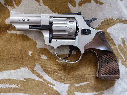 Револьвер під патрон Флобера Profi 3" Satin Pocket, фото 2