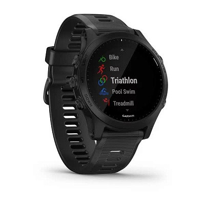 Смарт-годинник Garmin 945 Black, Чорний з Чорним ремінцем, фото 1