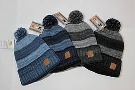 Дитяча шапка "Поло" помпон