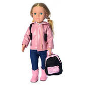 Інтерактивна велика лялька з серії "Ми-дівчатка! з рюкзаком