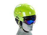 Гірськолижний шолом + гірськолижні окуляри Quiksilver Game Pack Lime Green / Moam Tatt (GJZ3) 2019, фото 8
