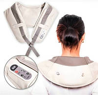 Ударный вибро-массажер для спины, плеч и шеи Cervical Massage Shawls