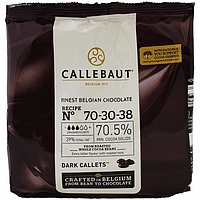 Шоколад чёрный "Callebaut kuverture", 70.5% (400г)