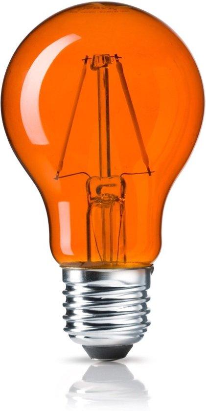 Лампа світлодіодна OSRAM LSCLA15 ORANGE1,6W/515230VE27 жовтогаряча