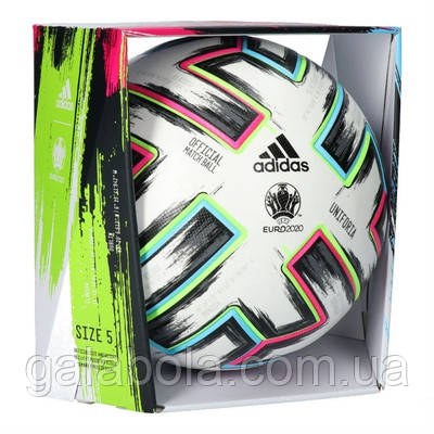 М'яч футбольний Adidas Uniforia Euro 2020 OMB FH7362 (розмір 5)