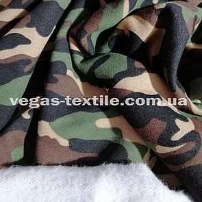 Тринитка з начосом принтована Туреччина Чорно-зелений