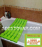 Сидіння в ванну з надміцного пластику, зелене, фото 3