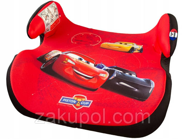 Дитяче автокрісло-бустер 15 - 36 кг DISNEY CARS 3 автомобільний бустер
