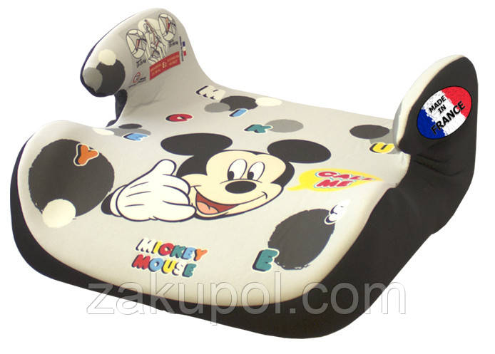 Дитяче автокрісло-бустер 15 - 36 кг MYSZKA MICKEY - DISNEY автомобільний бустер