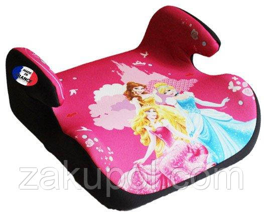Дитяче автокрісло бустер 15-36 кг DISNEY PRINCESS автомобільні бустери