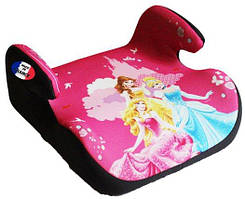 Дитяче автокрісло бустер 15-36 кг DISNEY PRINCESS автомобільні бустери