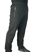 Штаны,брюки плащевка тактические с начесом Soft-Shell,черные,тактичские