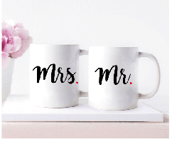 Парні чашки Mr&Mrs