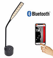 Настольная лампа NOUS S7 черная с Bluetooth колонкой