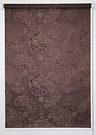 Рулонная штора Арабеска Коричневый