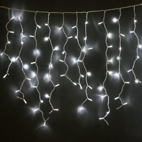 Вулична бахрама 5 м 200 LED (Ø 3,3) гірлянда білий колір, фото 1