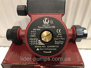 Насос циркуляционный LIDER LPS 25-6S/180 с гайками