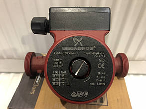 Насос циркуляційний GRUNDFOS UPS 25-40/180 (без гайок) КИТАЙ
