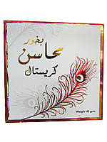 Бахур Ard al Zaafaran Bukhoor Mahasin Crystal приятный женский аромат, сладковатый 40 грамм