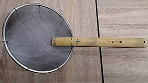 Сито шумівка для фритюру, пеноотделитель, ложка сито, діаметр 29см, фото 2