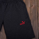 Чоловічі спортивні шорти PUMA темно-сірого кольору, фото 6