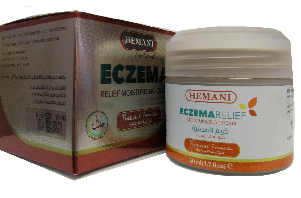 Купить Крем от экземы и псориаза Hemani Eczema Relif Moisturizing Cream
