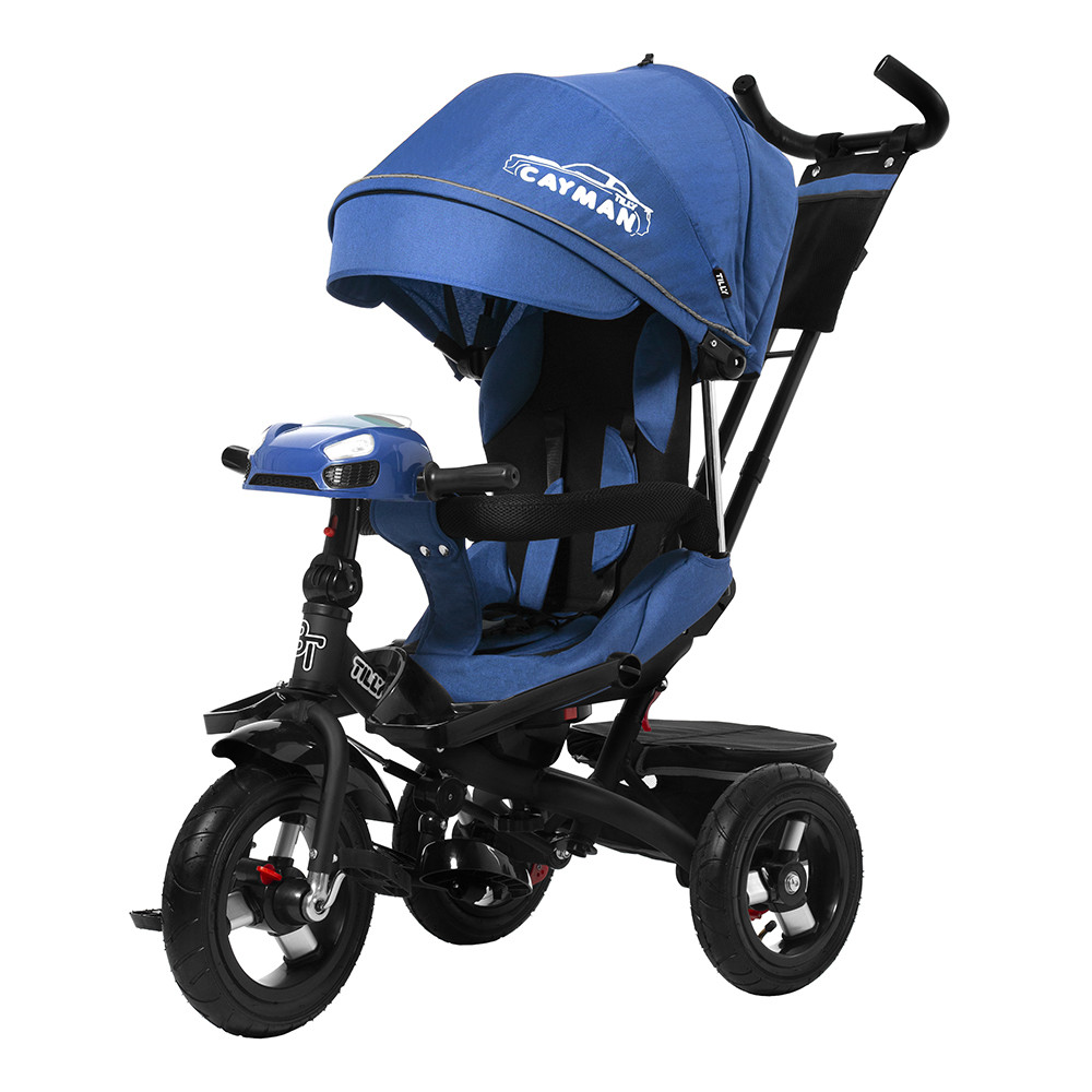 Дитячий триколісний велосипед Cayman, «Tilly» (T-381/2), колір Blue (синій у льоні)