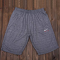 Чоловічі трикотажні шорти NIKE сірого кольору