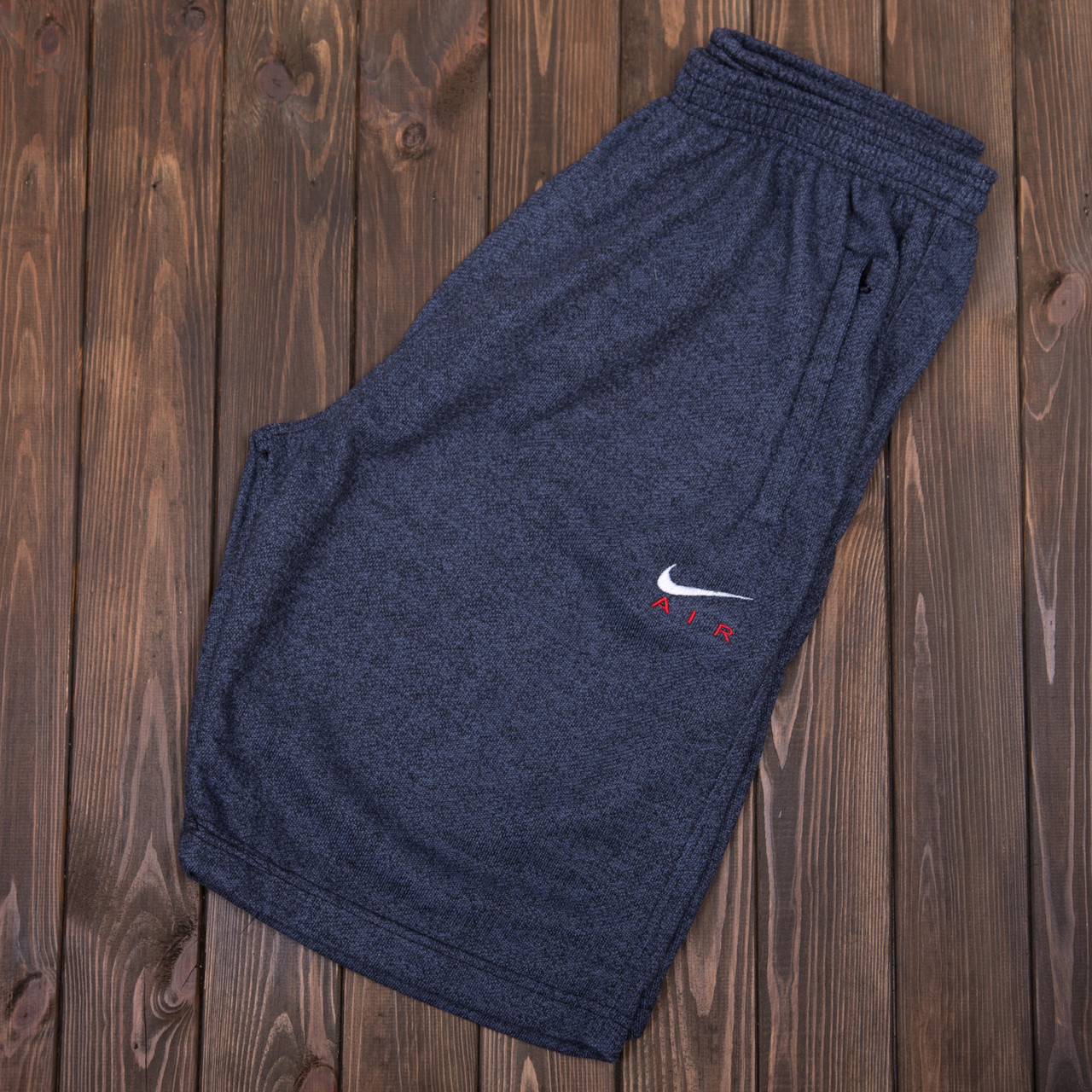 Чоловічі трикотажні шорти NIKE темно-сірого кольору