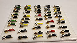 Мормишка ручна робота гвозде шарик №1