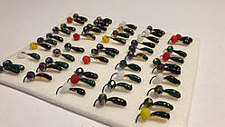 Мормишка ручна робота гвозде шарик №2 з гранями