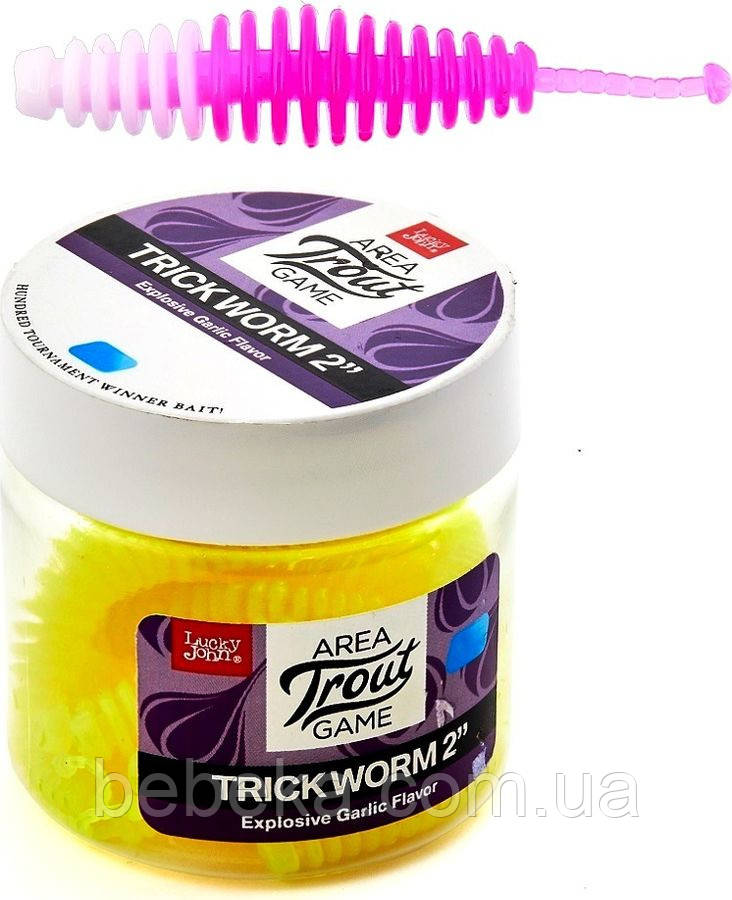 Слаг силікон. форелевий TRICK WORM LJ PRO Area Trout Game 2 "/ T97 *10 (140160-T97)