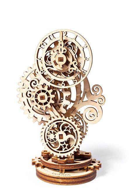 Механічний 3D Пазл UGEARS Стимпанк-Годинник