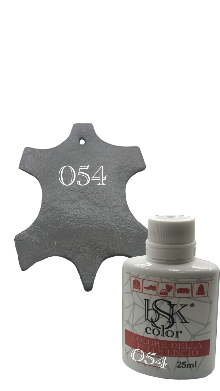 Фарба для шкіри bsk-color 25ml колір мийний No054, фото 1