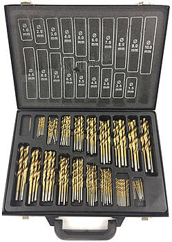 Набір титанових свердел LEX 170 шт. (LXC1700)