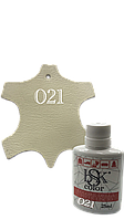 Фарба для гладкої шкіри "bsk-color" 25ml світло-бежевий No021