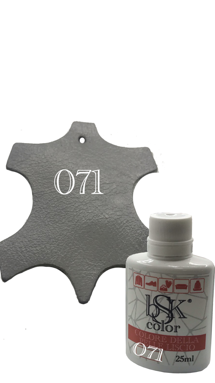 Фарба для гладкої шкіри цв. сірий-бетон 25ml No071