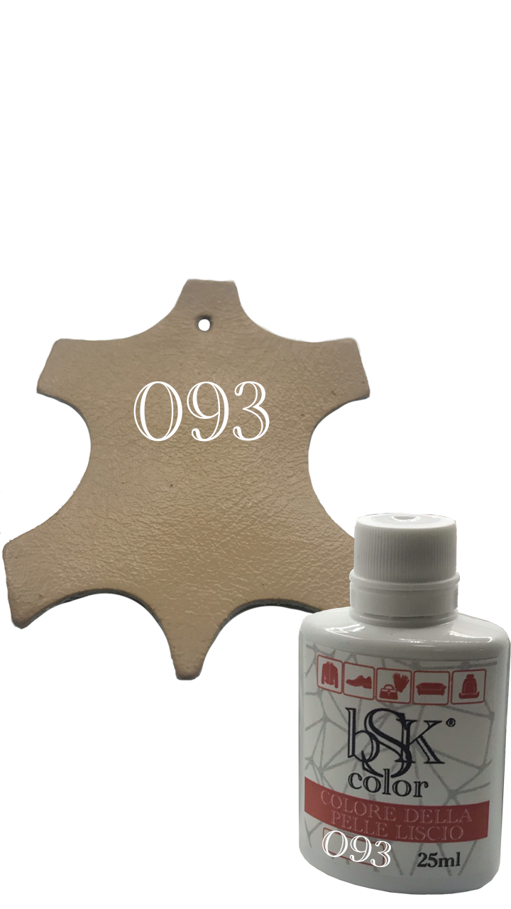 Фарба для гладкої шкіри жовто-коричневий 25ml No093
