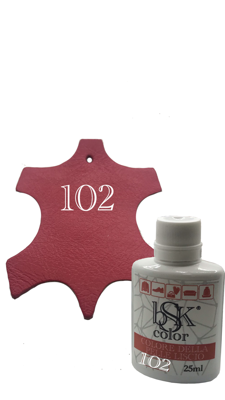 Фарба для гладкої шкіри червоно-пурпуровий 25ml No102