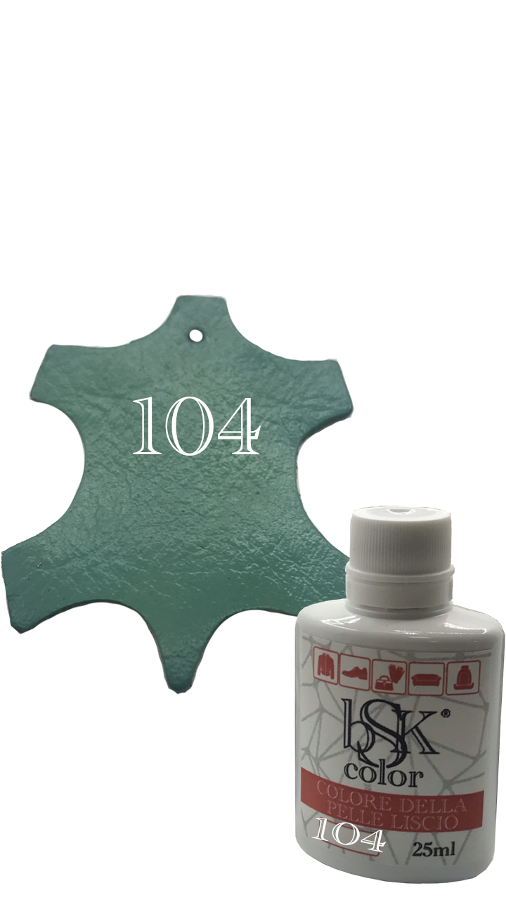 Фарба для гладкої шкіри тіффані 25ml No104