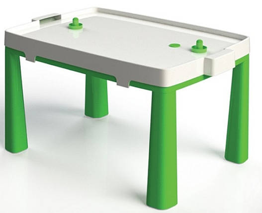 Дитячий столик ТМ "Долони" + аерохокей (04580/2) Зелений, фото 2