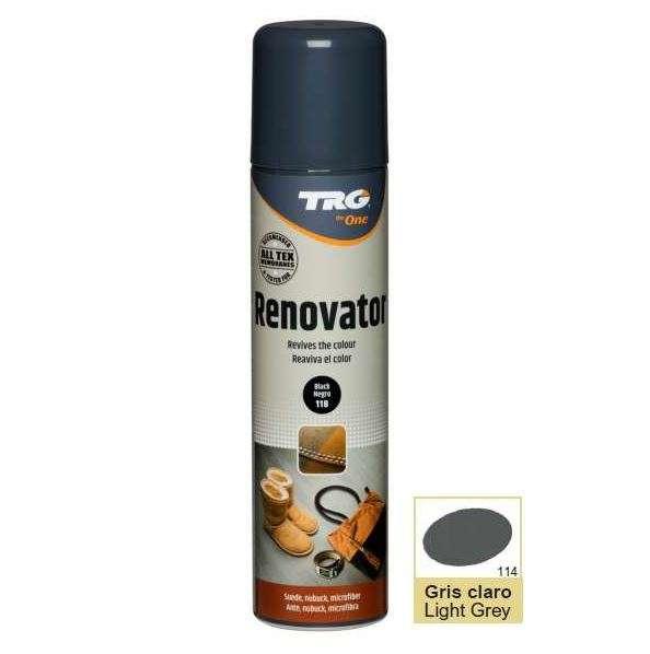 Відновник кольору для замші та нубуку TRG Suede Renovator, 250 мл сіра #114
