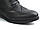 Зимові черевики на натуральному хутрі цигейка чоловіче взуття шкіра Rosso Avangard Brogues Lux Black, фото 10