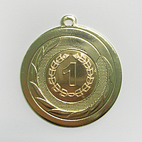 Нагородна медаль 50 мм "золото"