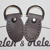 Набір пришивних елементів з півкільцями. Колір "Сафарі"