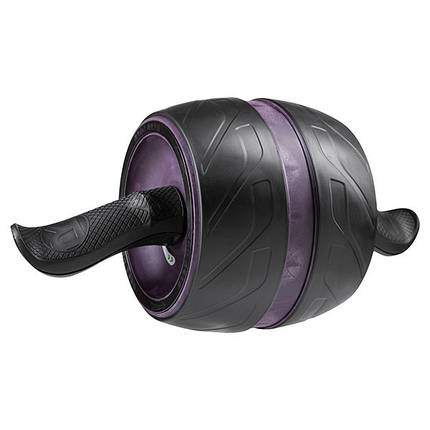 Гімнастичний ролик для преса чорний PERFECT AB CARVER PRO, фото 1