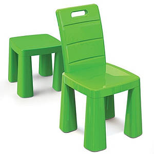 Дитячий стільчик пластиковий Doloni (04690/2) Зелений